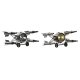 bordsklocka DKD Home Decor Gyllene Silvrig Rymdfarkost Loft (2 a