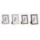 Fotoram DKD Home Decor Gr Beige Brun Vit Tropiskt Tr MDF (15 x