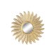 Vggspegel DKD Home Decor Gyllene Fjdrar Indier Avskalad 90 x 3
