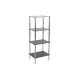 Badrumshyllor DKD Home Decor Glas Stl (40 x 30 x 105 cm)