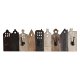 Vggmonterad rockhngare DKD Home Decor Vit Naturell Mrkbrun Tr