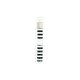 Ljusstakar DKD Home Decor 6 x 6 x 28 cm Glas Svart Transparent