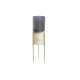 Ljusstakar DKD Home Decor Antikbehandlad Glas Metall (13 x 13 x