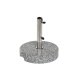 Parasollfot DKD Home Decor Gr Rostfritt stl Granit (38 x 38 x