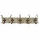 Vggmonterad rockhngare DKD Home Decor Kolonial Jrn Mangotr 6