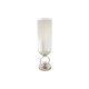 Vas DKD Home Decor Champagne Glas Aluminium (15 x 15 x 56 cm)