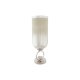 Vas DKD Home Decor Champagne Glas Aluminium (15 x 15 x 44 cm)