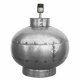Bordslampa DKD Home Decor Silvrig Mssing 50 W (36 x 36 x 43 cm)