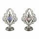 Bordslampa DKD Home Decor Glas Mosaik Metall Multicolour Arab (2