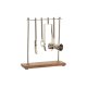 Cocktailset DKD Home Decor 25,5 x 9 x 30 cm Naturell Silvrig Ros