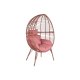 Trdgrdssoffa DKD Home Decor 90 x 65 x 151 cm Metall Terrakota