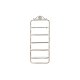 Flaskstll DKD Home Decor Metall Vit (39 x 9,5 x 102,5 cm)