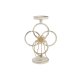 Ljusstakar DKD Home Decor 24 x 13 x 34 cm Metall Vit
