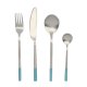 Bestick DKD Home Decor Bl Silvrig Rostfritt stl 16 Delar