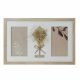 Fotoram DKD Home Decor 39 x 1,2 x 22 cm Glas Naturell Vit Shabby