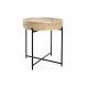 Kruka DKD Home Decor Naturell Svart Metall Rattan Skandinavisk (
