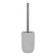 Toalettborste DKD Home Decor 10 x 10 x 37 cm Cement Rostfritt st