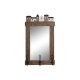 Vggspegel DKD Home Decor Brun Antikbehandlad 40 x 9 x 68 cm