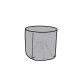 Skyddsvska DKD Home Decor Bord Svart Aluminium Mrkgr (132 x 1