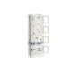 Set med kaffekoppar DKD Home Decor Bl Vit Metall Dolomite 260 m
