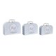 Uppsttning med Dekorativa Ldor DKD Home Decor 28 x 9,5 x 20 cm