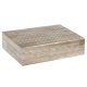 Smyckeskrin DKD Home Decor Krm Harts Ben 20,5 x 13 x 5,5 cm