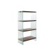 Bokhylla DKD Home Decor Mrkbrun Glas Valnt Tr MDF 80 x 40 x 1