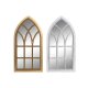 Vggspegel DKD Home Decor Glas Gyllene Vit polypropen Cottage F