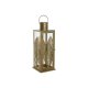 Lykta DKD Home Decor Gyllene Metall 16,5 x 16,5 x 50 cm Lv av e