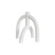 Kandelaber DKD Home Decor Scandi 21,5 x 21,5 x 23 cm Vit Harts