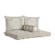 Trdgrdssoffa DKD Home Decor Beige 155 x 76 x 65 cm