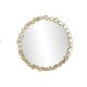 Vggspegel DKD Home Decor Gyllene 86 x 3 x 86 cm 84 x 4 x 84 cm