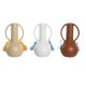 Vas DKD Home Decor Vit Beige Terrakota n Dolomite Frans 14 x 14