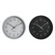 Vggklocka DKD Home Decor Vit Svart PVC 25,4 x 4 x 25,4 cm (2 an