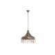 Taklampa DKD Home Decor 37 x 37 x 38 cm Gyllene Metall Multicolo