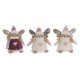 Julgranskula DKD Home Decor Multicolour lva 13 x 10 x 18 cm (3