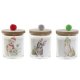 Ljus DKD Home Decor Multicolour Tofs Jul 8 x 8 x 9 cm 8 x 8 x 11