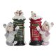 Julgranskula DKD Home Decor Multicolour 16 x 28 x 40 cm (2 antal