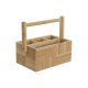 Bestickkorg DKD Home Decor Naturell Bambu 27 x 16,5 x 11,5 cm