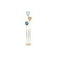 Golvlampa DKD Home Decor Multicolour Gyllene Metall Glas 50 W 22