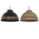 Taklampa DKD Home Decor Brun Svart Krm Metall 50 W 39 x 39 x 22