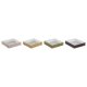 Servetthllare DKD Home Decor Grn Senap Mrkbrun Metall Alumini