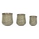 Set med planteringskrl Home ESPRIT Grn Aluminium 44 x 44 x 46
