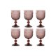 Glasset Home ESPRIT Rosa Glas 240 ml (6 antal)