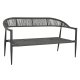 Trdgrdssoffa Home ESPRIT Aluminium 131 x 55 x 76 cm