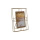 Fotoram Home ESPRIT Gyllene Metall Glas 17,5 x 2,5 x 22,5 cm (12
