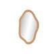Vggspegel Home ESPRIT Naturell Glas Rattan Urban 71 x 2,5 x 120