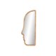 Vggspegel Home ESPRIT Naturell Modern Scandi 50 x 4 x 120 cm