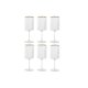 Glasset Home ESPRIT Transparent Gyllene Glas 400 ml (6 antal)