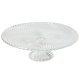 Platt skl Home ESPRIT Transparent Glas 31 x 31 x 9,5 cm